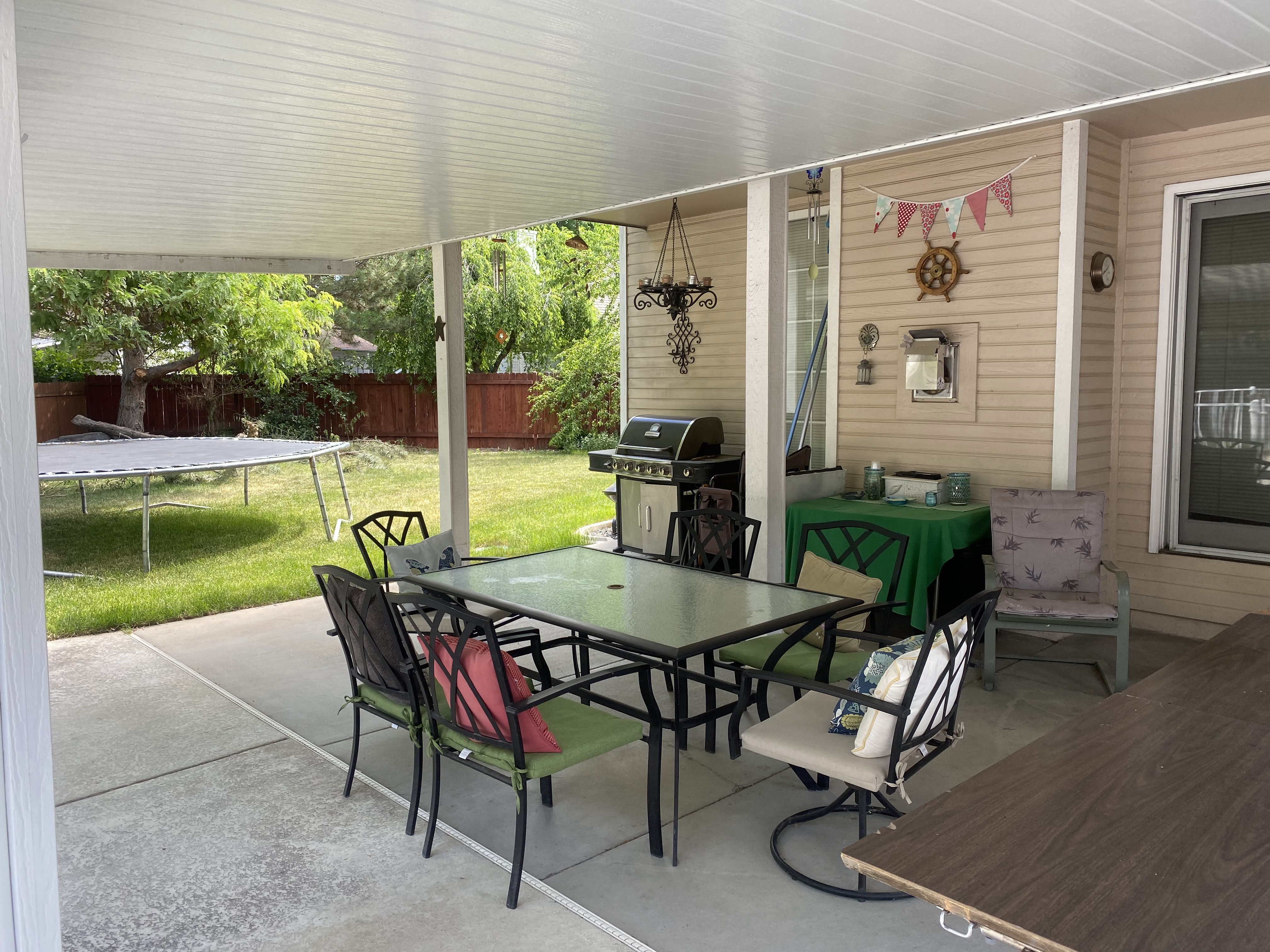 Back patio