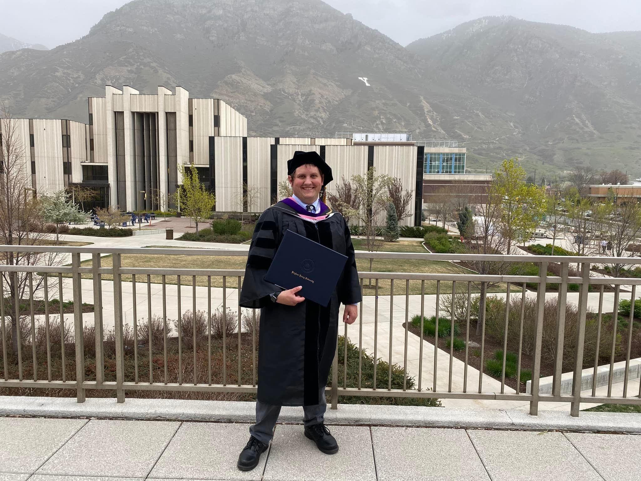 Victor Moxley graduation photo